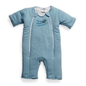 Baby Merlin Magic Sleepsuit - Blue Cotton Size3-6m